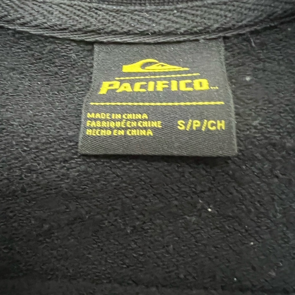 Quiksilver x Pacífico Black Crewneck Sweatshirt – Logo Patch Mens size small - Picture 6 of 8